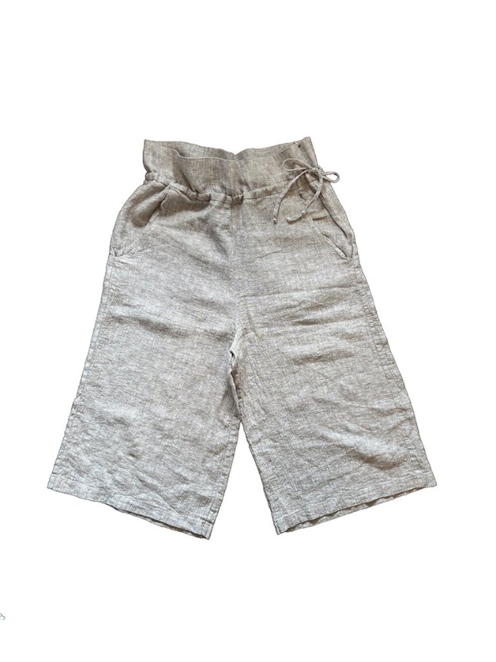 Meg "paper bag" waist culottes